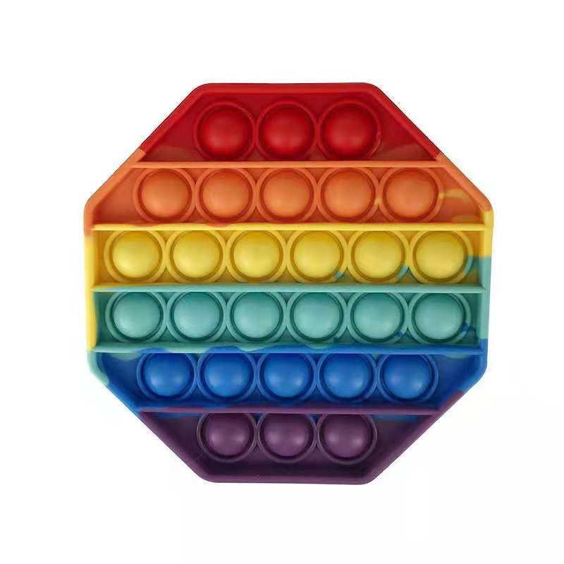 Brinquedo Pop It Colorido Anti Stress Sensorial Aumenta Criatividade