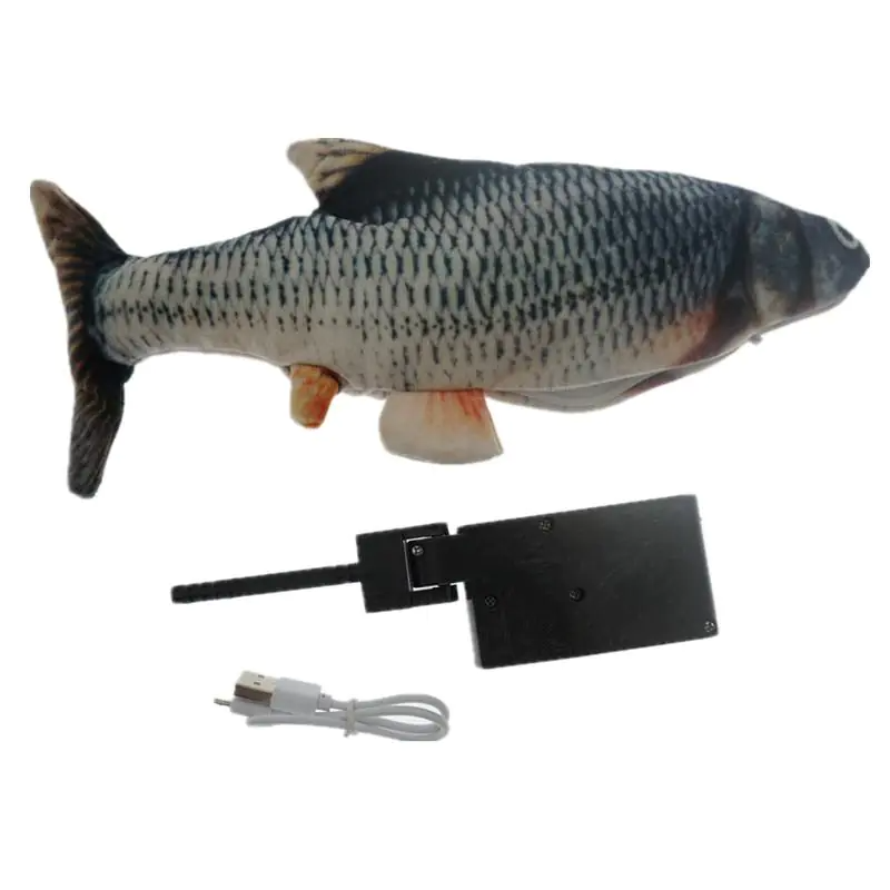 Peixe Interativo Elétrico Para Gatos – Carregamento USB 30cm